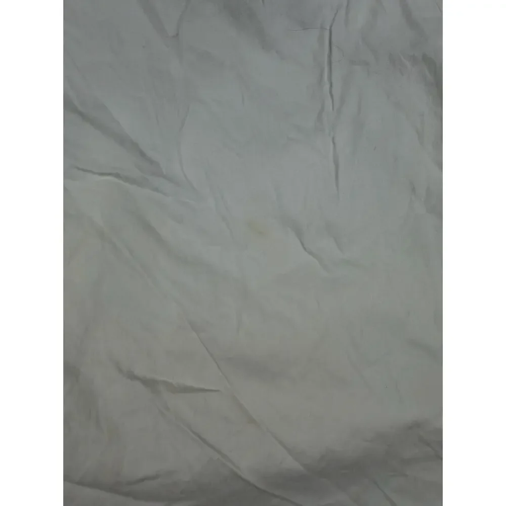 Organic Cotton White Fitted Crib Sheet GOTS Certified